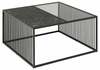 Diivanilaud Actona Strington, 80 x 80 x 40 cm, must
