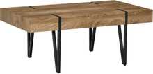 Diivanilaud Homcom, 105 x 60 x 42 cm, naturaalne puit