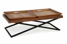 Kohvilaud Kalune Design Towly, 120 x 60 x 42 cm, pähkel