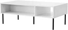 Diivanilaud Cama Meble PALAZZO BIS, 110 x 60 x 40 cm, valge matt