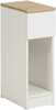 Diivanilaud Sobuy FBT111-WN, 20 x 35 x 60 cm, valge/pruun