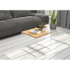 Diivanilaud ADRK Furniture Elena, 50 x 50 x 45 cm, pruun/valge