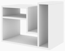 Abilaud Kalune Design Abies, 60 x 35 x 45 cm, valge