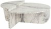 Kohvilaud Asir Orion, 90 x 30 x 60 cm, freesia marmor, 85 x 35 x 30 cm