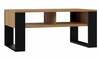 Kohvilaud Top E Shop Modern 2P, 90 x 58 x 50 cm, tamm/must