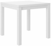 Kohvilaud ADRK Furniture Olaf 1, 80 x 80 x 73 cm, valge