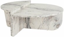 Kohvilaud Asir Orion, 90 x 30 x 60 cm, freesia marmor, 85 x 35 x 30 cm