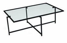 Kohvilaud Kalune Design Sun S408, 94 x 64 x 35 cm, must
