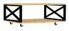 Diivanilaud Kalune Design Refia, 98 x 60 x 33.6 cm, pruun/must