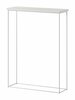 Konsoollaud ADRK Sili, 60 x 20 x 80 cm, valge matt
