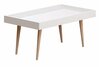 Kohvilaud Kalune Design Cross, 80 x 45 x 48.8 cm, valge