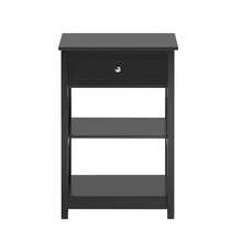 Öökapilaud Sobuy FBT46-SCH, 45 x 30 x 68 cm, must