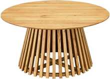 Diivanilaud Home4you Slatted, 80 x 80 x 40 cm, pruun