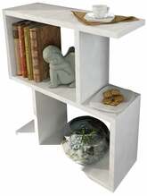 Diivanilaud Kalune Design Karinus, 50 x 17.5 x 55.4 cm, valge