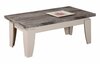 Kohvilaud Kalune Design Lusso, 110 x 65 x 45 cm, helepruun