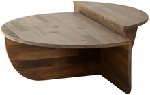 Kohvilaudade komplekt Kalune Design Podium, 90 x 60 x 30 cm, pähkel, 2 tk