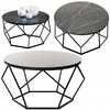Diivanilaud Howhomely Diamond Marmur, 40 x 70 cm, must