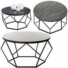 Diivanilaud Howhomely Diamond Marmur, 40 x 70 cm, must
