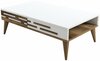 Kohvilaud Kalune Design Valensiya, 105 x 60 x 34,6 cm, valge