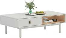 Diivanilaud Home4you Iris, 120 x 60 x 40 cm, valge