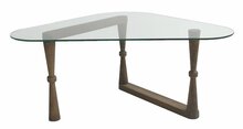 Diivanilaud Kalune Design Cam, 96 x 81 x 41 cm, pähkel