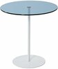 Kohvilaud Kalune Design Chill-Out, 50 x 50 x 50 cm, sinine/valge