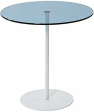 Kohvilaud Kalune Design Chill-Out, 50 x 50 x 50 cm, sinine/valge