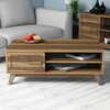 Kohvilaud Kalune Design Ayla, 105 x 60 x 38.2 cm, pähkel