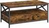 Kohvilaud Leobert LCT201B01, 100 x 55 x 45 cm, pruun