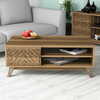 Kohvilaud Kalune Design Ynci, 105 x 60 x 38.2 cm, pähkel