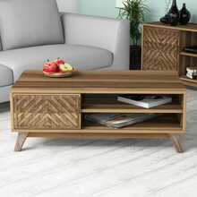 Kohvilaud Kalune Design Ynci, 105 x 60 x 38.2 cm, pähkel