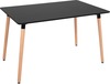Diivanilaud Springos HF0016, 120 x 80 cm, must