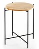 Kohvilaud Kalune Design SHB-004, 46 x 46 x 56 cm, must