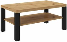 Diivanilaud ADRK Furniture Sven, 115 x 65 x 46 cm, pruun/must