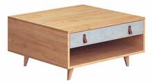 Kohvilaud Kalune Design Brida, 80 x 80 x 40 cm, tamm/hall