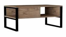Kohvilaud Kalune Design Devon Orta, 100 x 60 x 44 cm, pruun/must