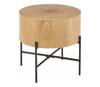 Diivanilaud Halmar Brooklyn-S, 45 x 45 x 45 cm, tamm/must