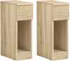 Abilaud Sobuy FBT111-Nx2, 20 x 35 x 60 cm, valge/helepruun, komplekt 2 tk