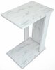 Küljelaud Kalune Design Pasific C Sehpa, 30 x 43 x 61 cm, valge/hall