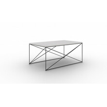 Kohvilaud ADRK Furniture Dante, 100 x 60 x 43 cm, must/hall