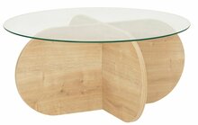 Kohvilaud Kalune Design Bubble, 75 x 75 x 35 cm, tamm