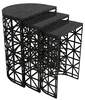 Kohvilaudade komplekt Kalune Design 845(I), must