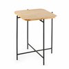 Kohvilaud Kalune Design SHB-005, 46 x 46 x 56 cm, pruun/must