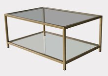 Kohvilaud Kalune Design Astro, 90 x 60 x 40 cm, kuldne
