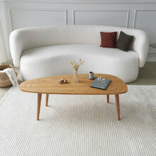 Kohvilaud Kalune Design Sweet, 50 x 115 x 38 cm, pruun