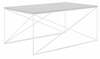 Kohvilaud ADRK Furniture Dante, 100 x 60 x 43 cm, valge/hall