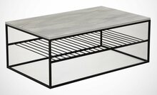 Kohvilaud Kalune Design Etna, 95 x 55 x 43 cm, must/hall