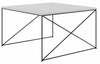 Kohvilaud ADRK Furniture Nelia, 75 x 75 x 43 cm, liiv/must