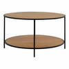 Kohvilaud House Nordic Vita, 80 x 80 x 45 cm, tamm/naturaalne/must