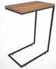 Kohvilaud Kalune Design Callen, 26 x 46 x 62 cm, must/pähkel